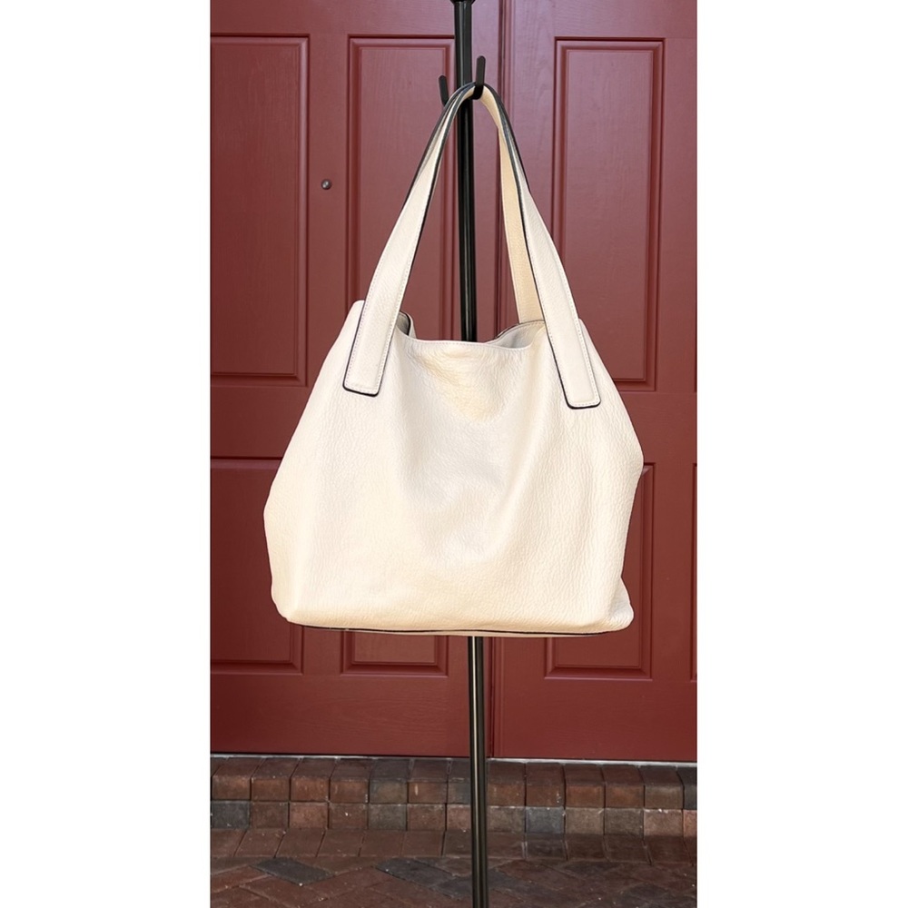 Coccinelle Taupe leather tote